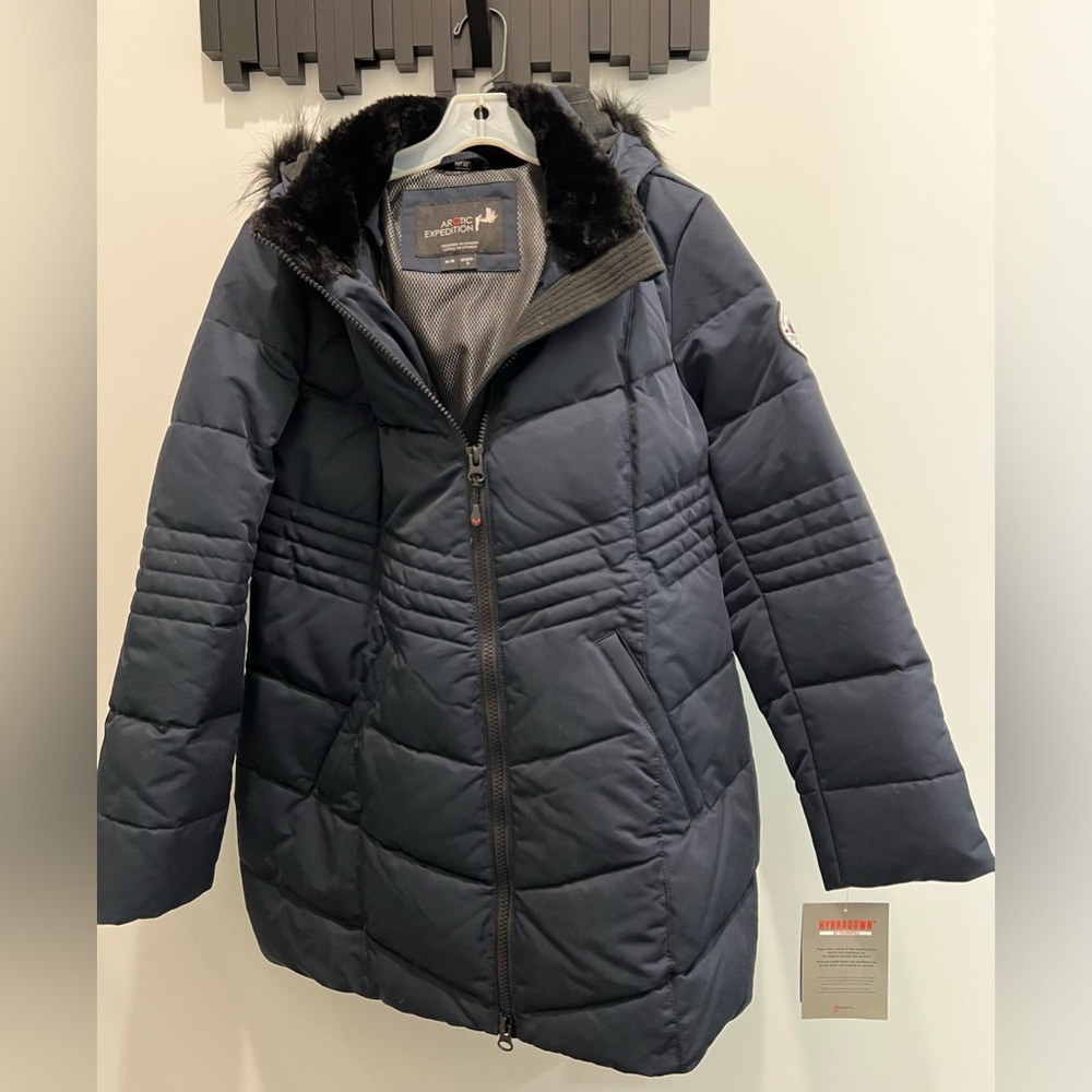 Arctic Expedition Women's Black Puffer Coat